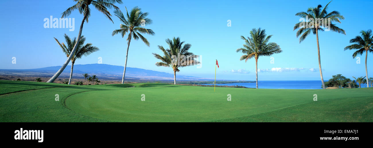 Hawaii, Big Island, Kohala Coast, Mauna Kea Beach Resort Golf Course