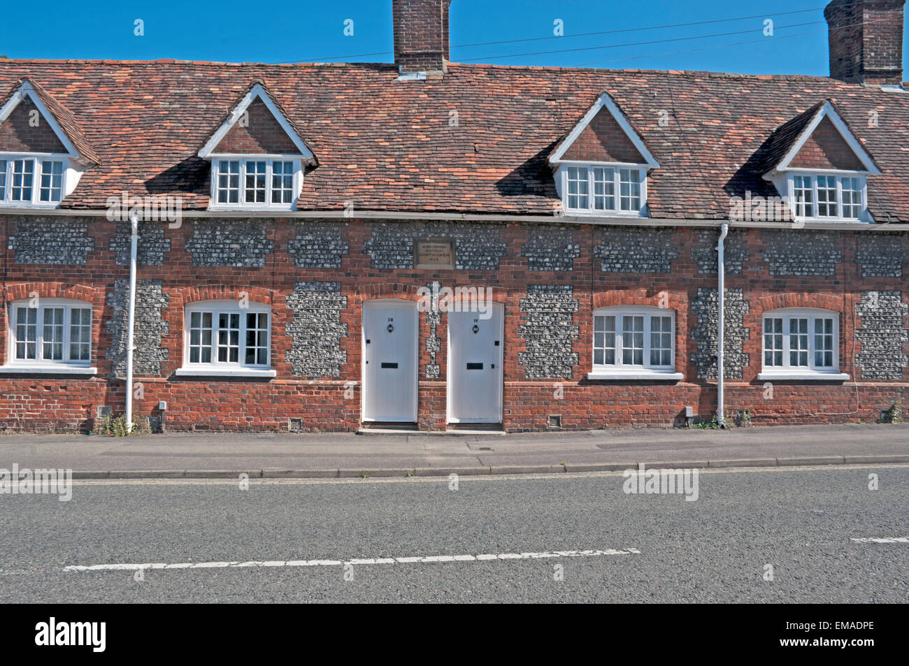 Andover, Alms House, Hampshire, England, Stock Photo