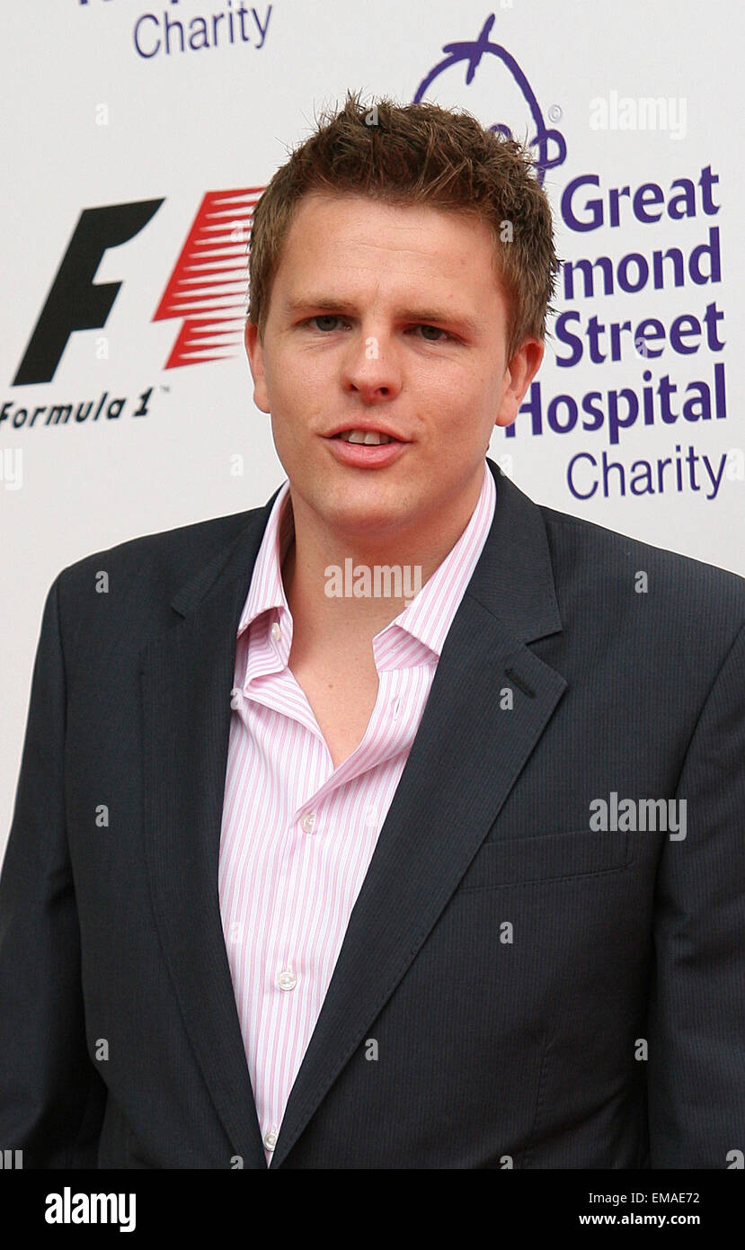 Sport presenter Jake Humphrey arrives at the V&A for the Great Ormond