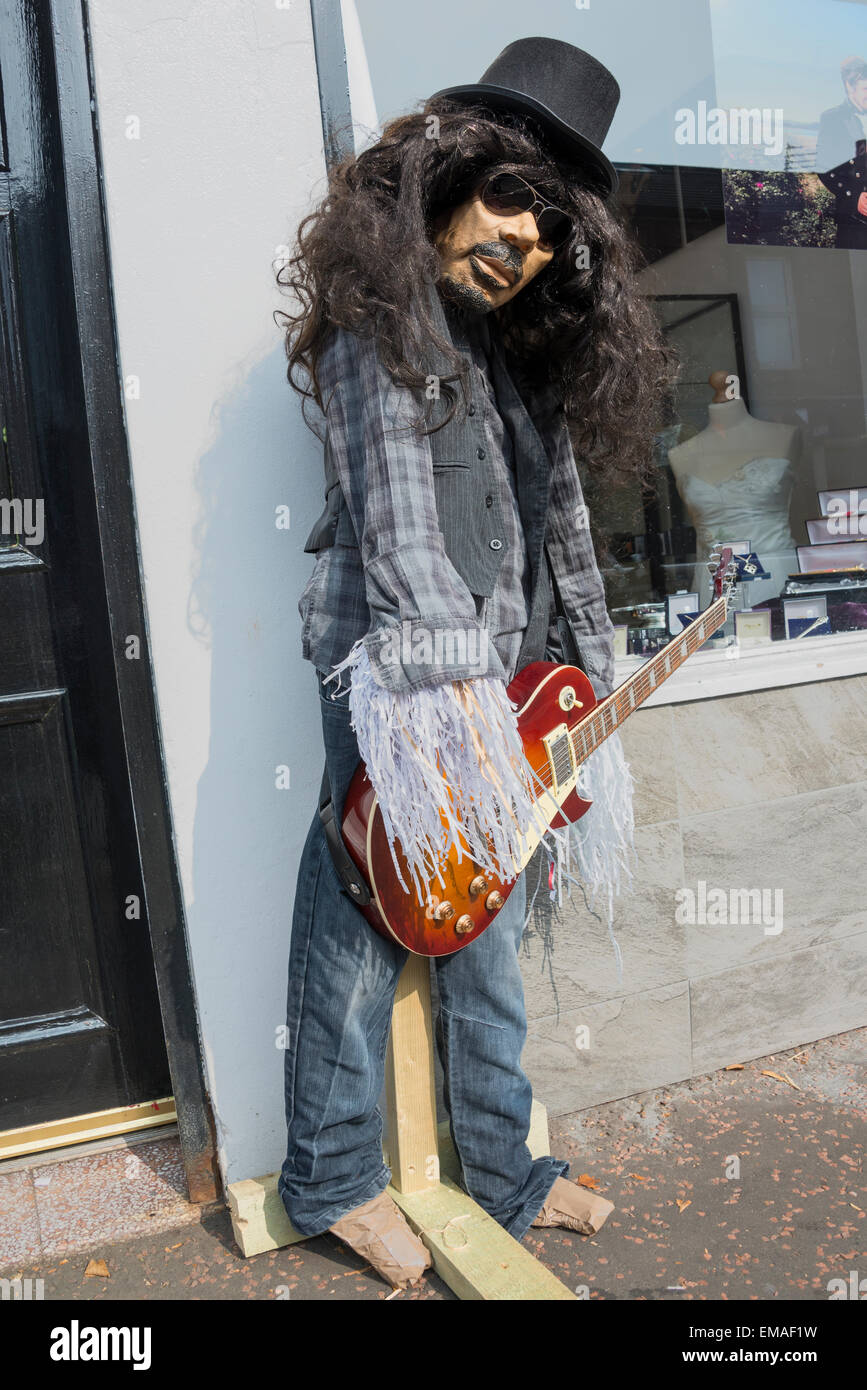 Scarecrow at scarecrow festival Stock Photo - Alamy