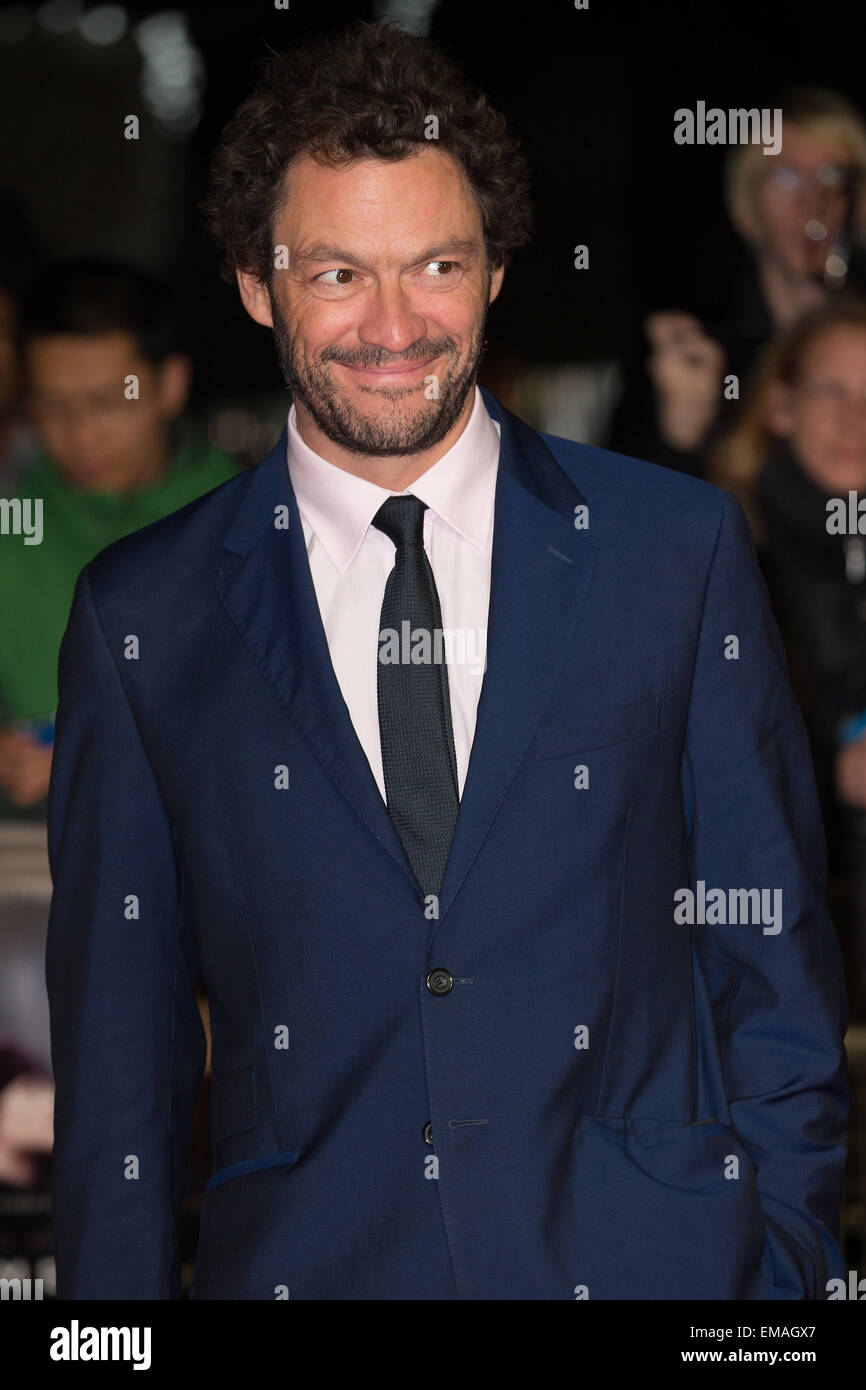 BFI London Film Festival Centrepiece Gala: Testament of Youth held at the Odeon Leicester Square - Arrivals  Featuring: Dominic West Where: London, United Kingdom When: 14 Oct 2014 Stock Photo