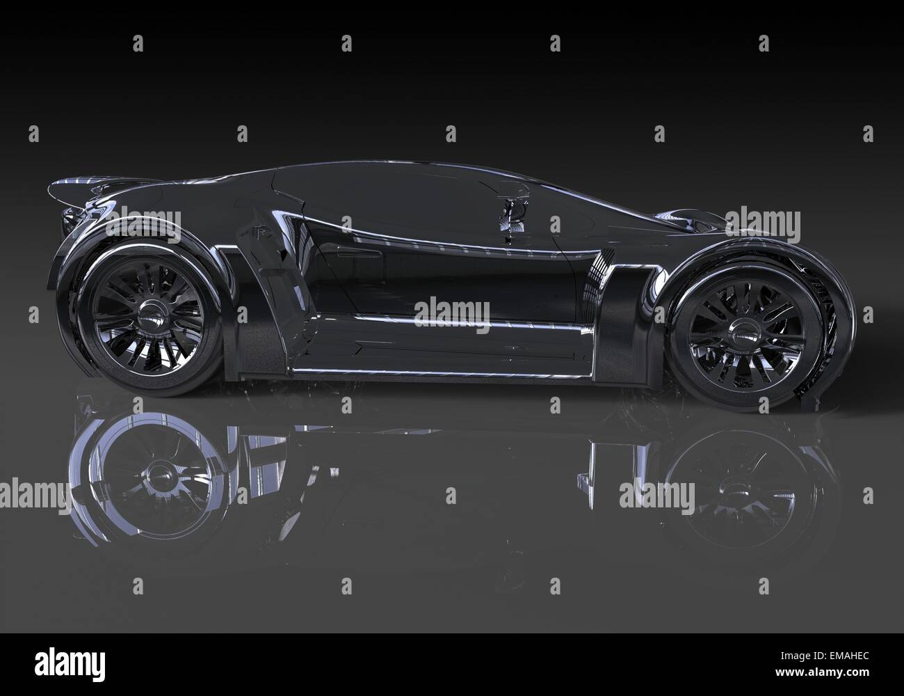 Concept Car Stock Photo