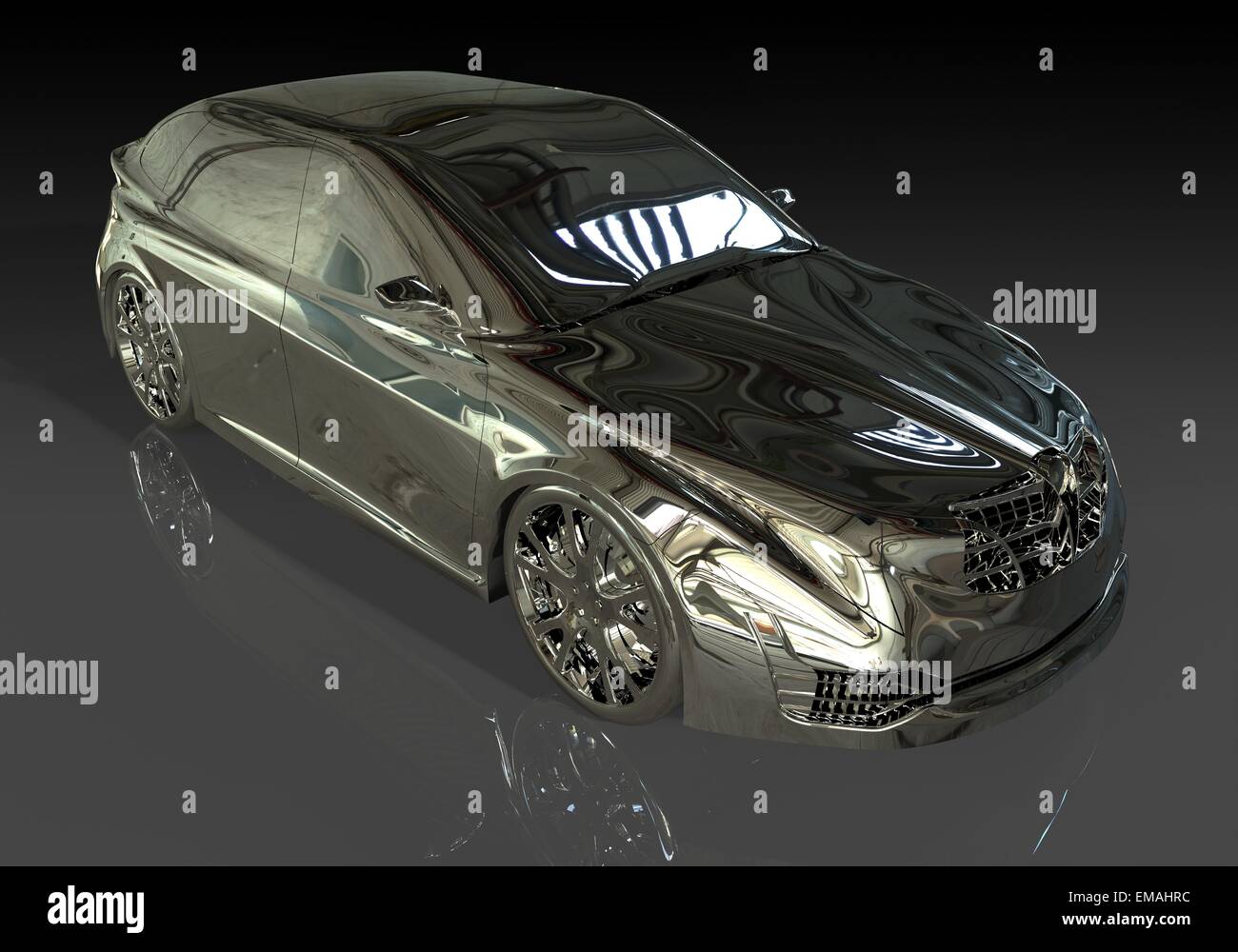 Concept Car Stock Photo