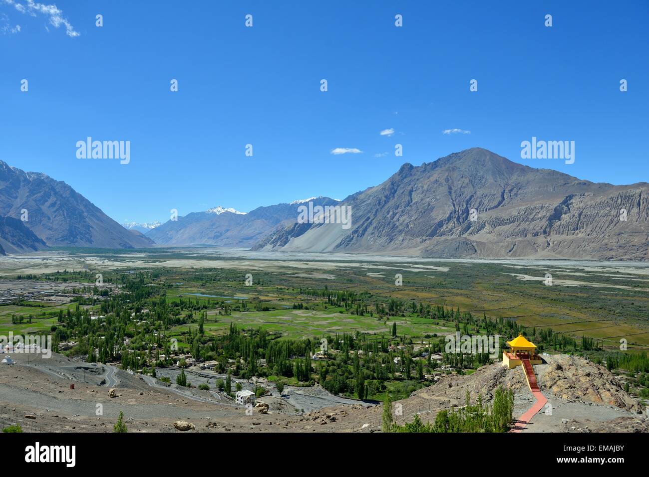 Maitreya Buddha , Religion, India, Ladakh, Nubra Valley Stock Photo