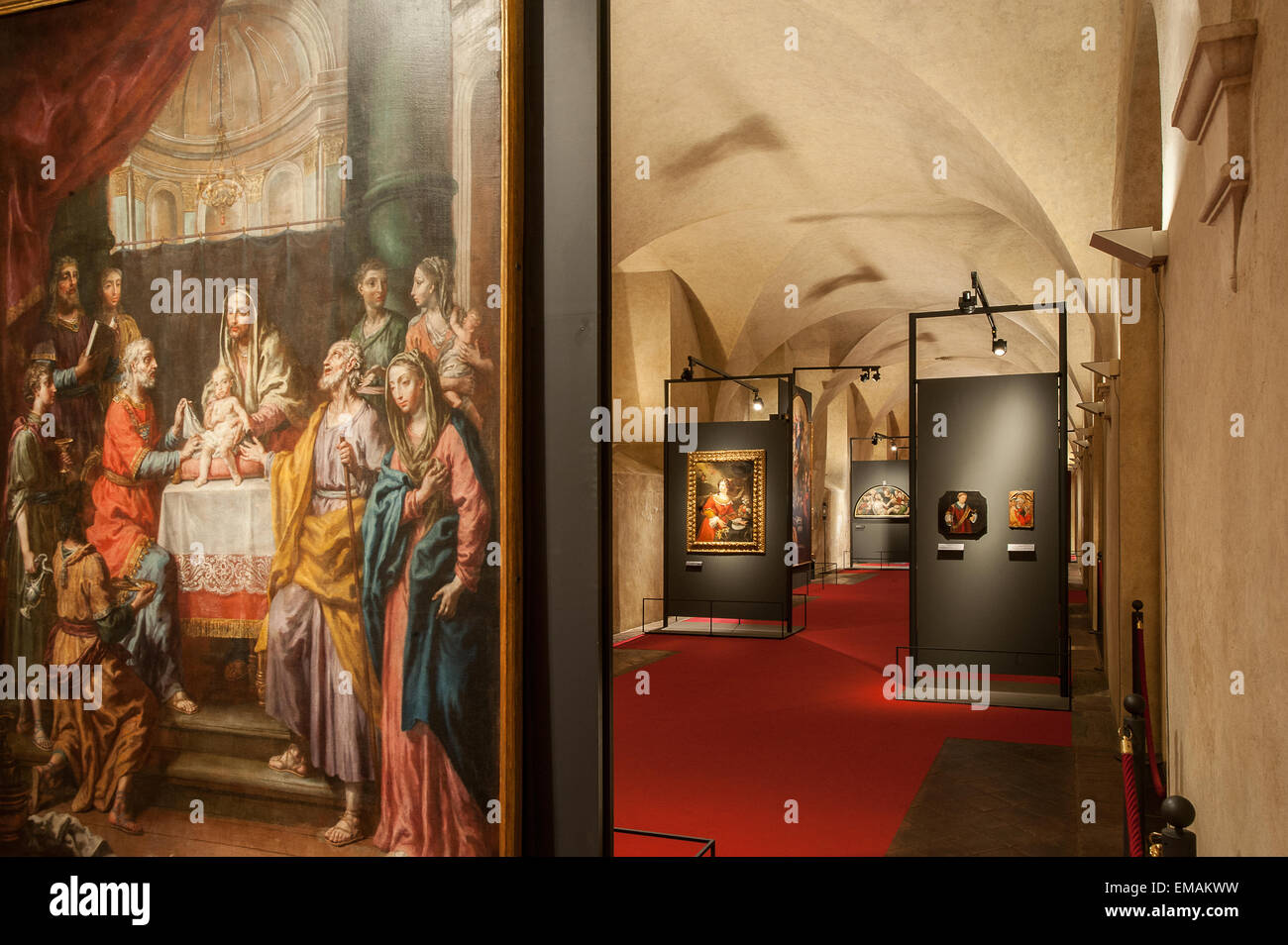 Italy Piedmont Turin St John Cathedral, diocesan Museum Stock Photo