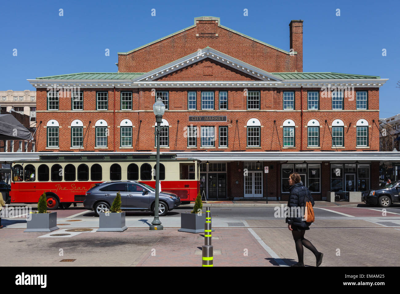 City Market Building, Roanoke, Virginia Stock Photo