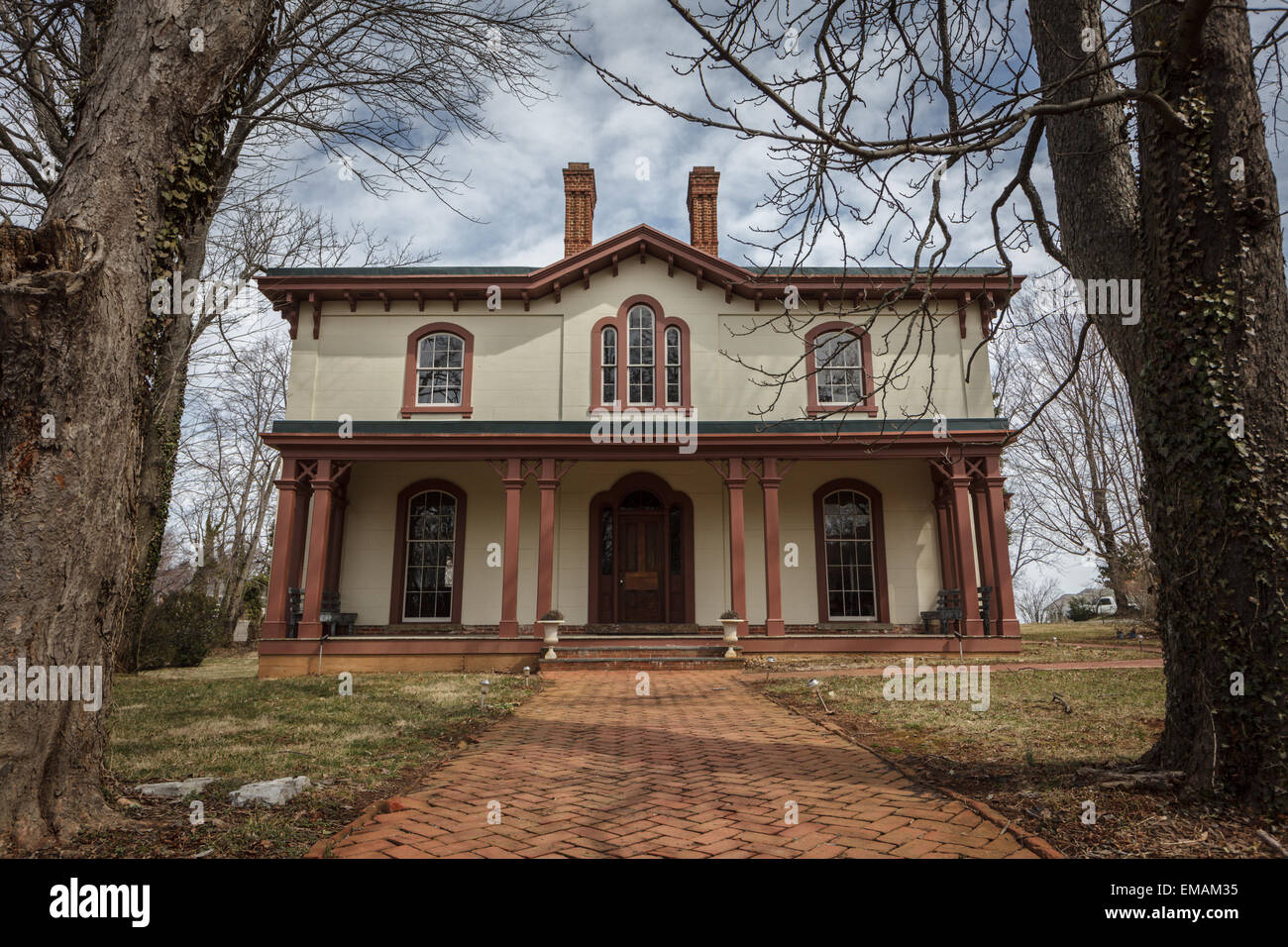 John Singleton Mosby Museum, Warrenton, Fauquier County, Virginia Stock