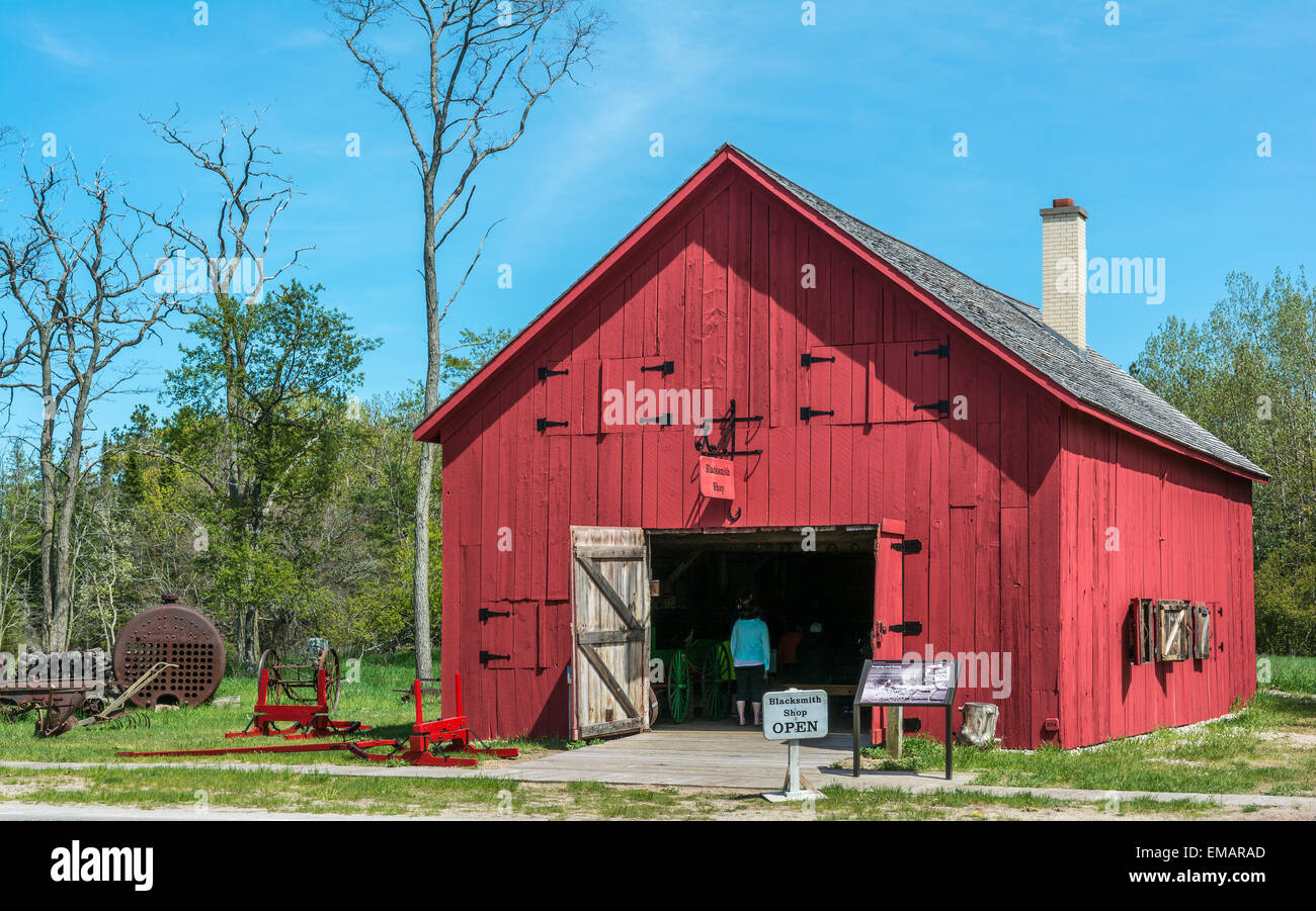 Michigan, Sleeping Bear Dunes National Lakeshore, Glen Haven Historic