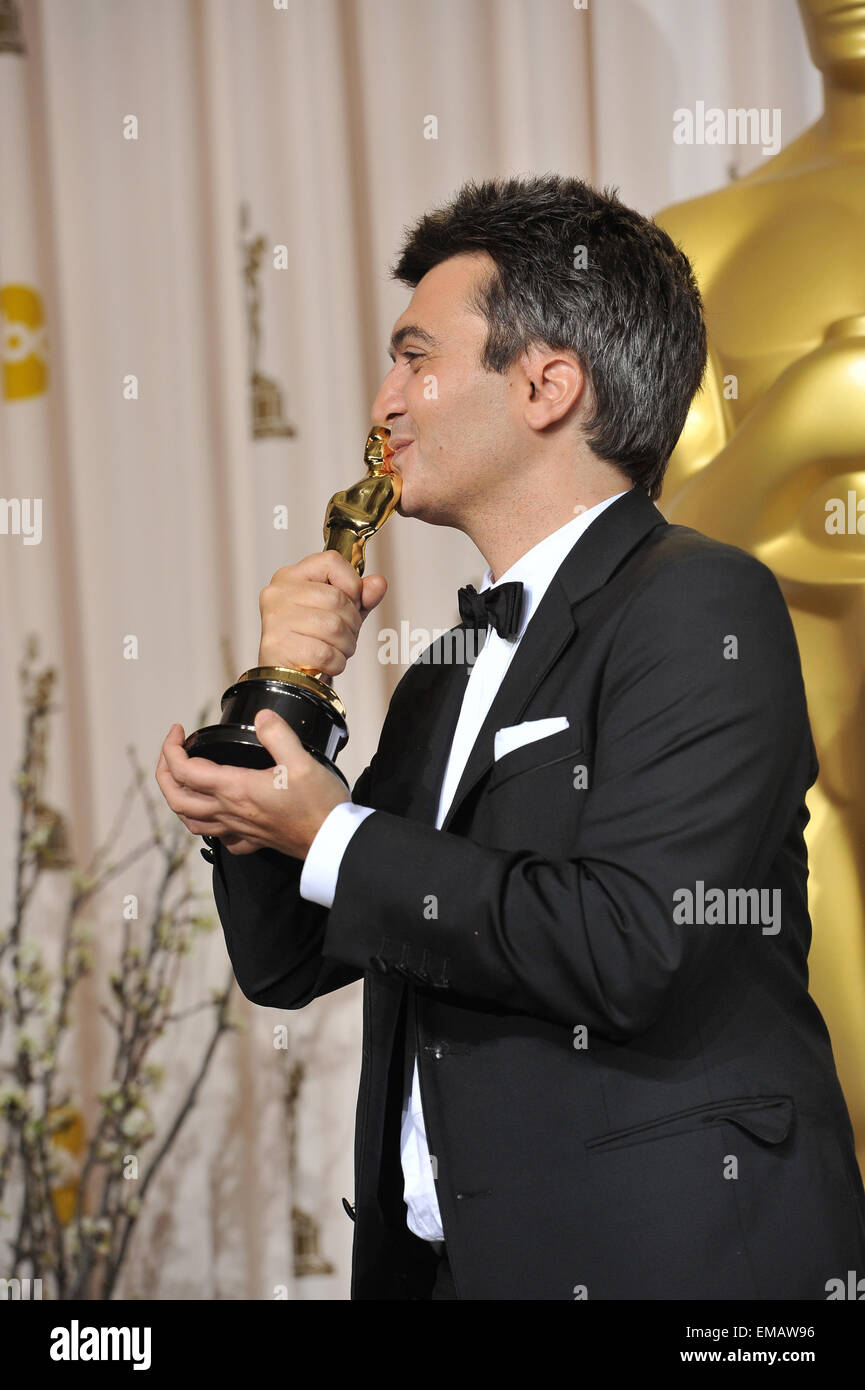 LOS ANGELES, CA - FEBRUARY 26, 2012: The Artist producer Thomas