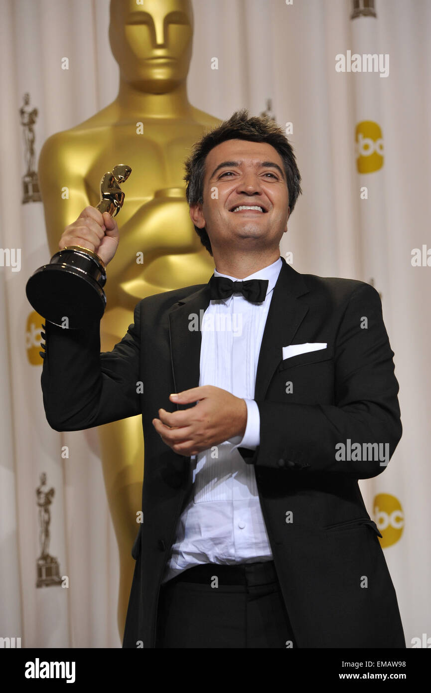 LOS ANGELES, CA - FEBRUARY 26, 2012: The Artist producer Thomas