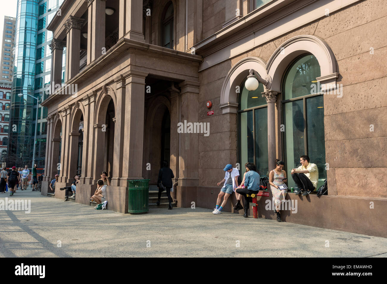 New York, NY The Cooper Union Foundry Building, Cooper Square, in the East Village