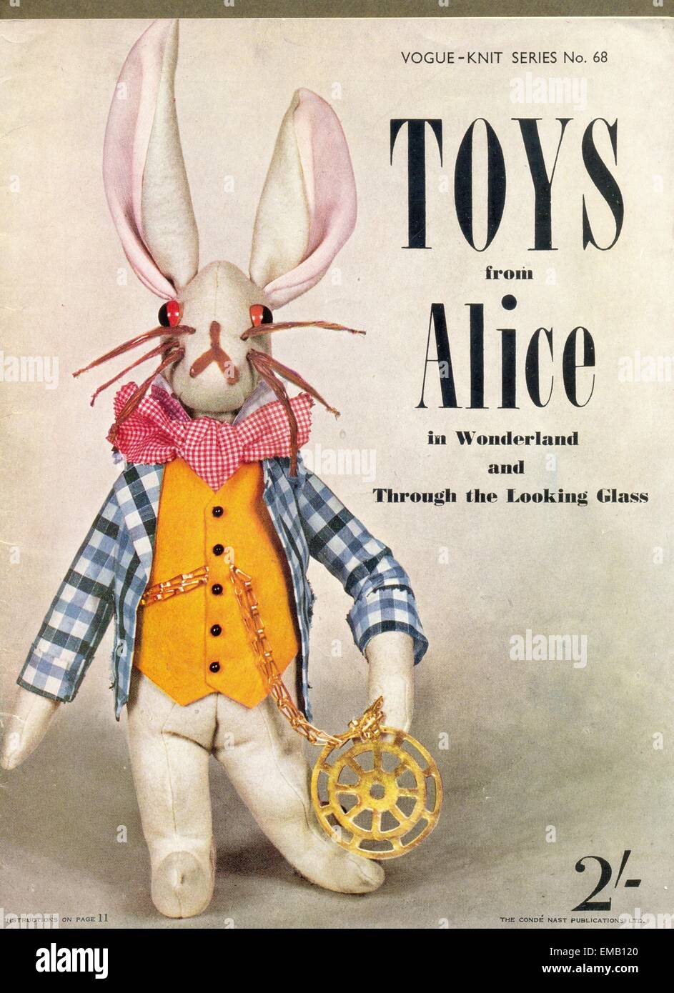 Original Alice In Wonderland White Rabbit