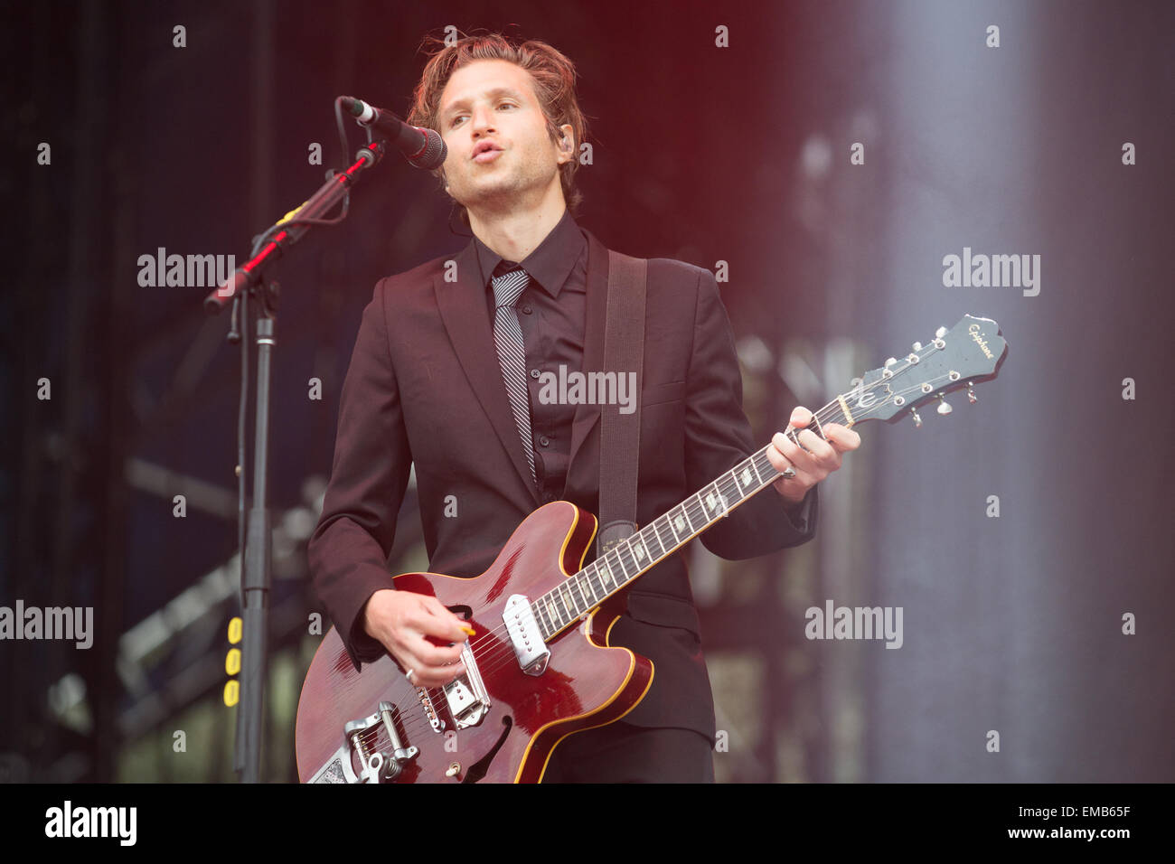 Interpol performs at ACL Fest Featuring: Interpol,Daniel Kessler Where ...