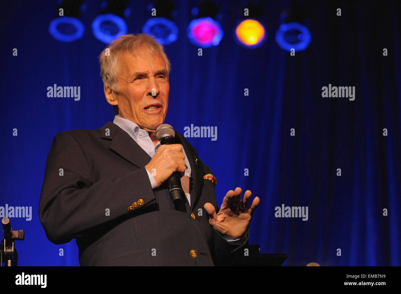 Burt Bacharach performs in concert in April 2015 Stock Photo - Alamy