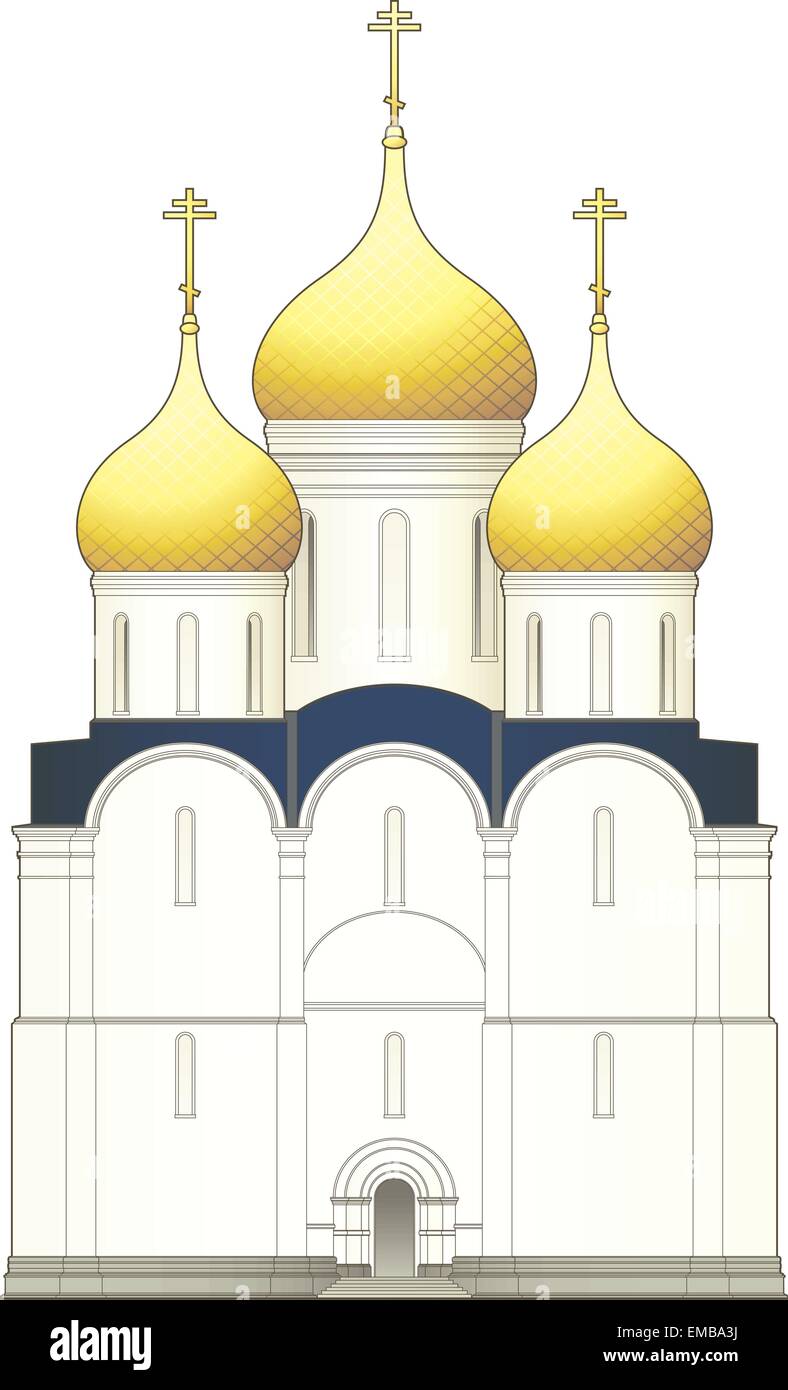 Russian Castle Vector Slavic castle Stock Vector Images - Alamy