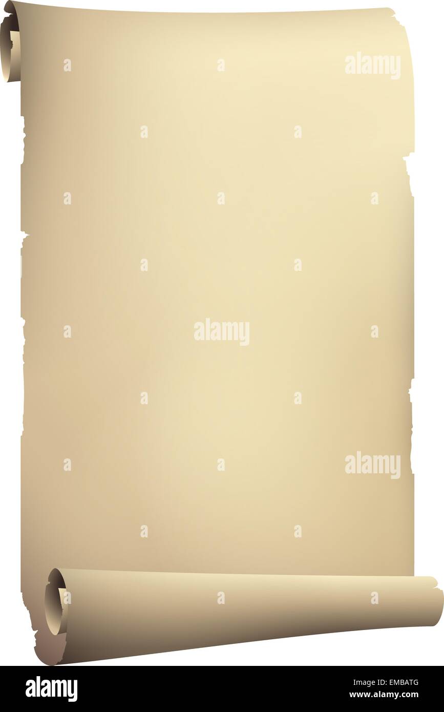 Old paper rolled banner Stock Vector Image & Art - Alamy