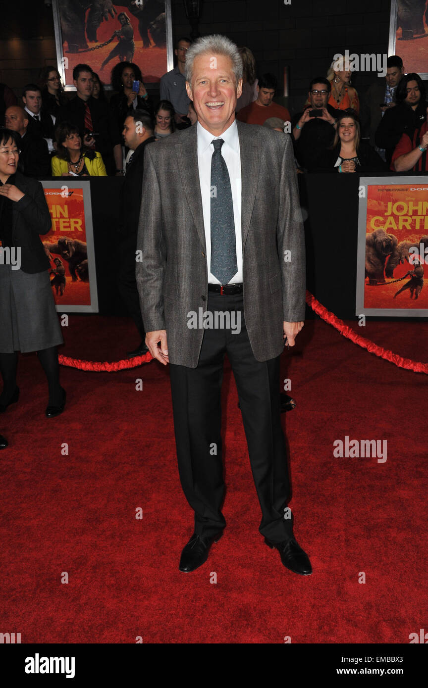 LOS ANGELES, CA - FEBRUARY 22, 2012: Bruce Boxleitner at the world