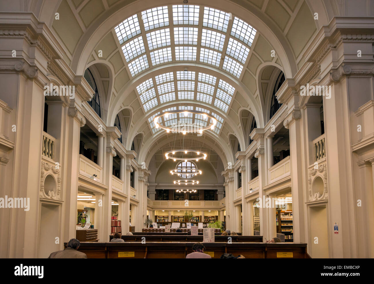 The Reading Room of Bristol's Central Library Stock Photo Alamy