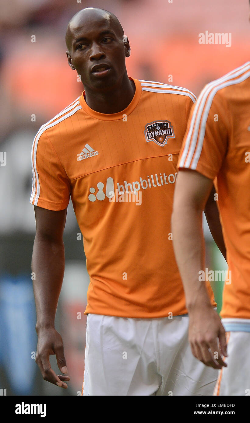 Washington, DC, USA. 18th Apr, 2015. 20150418 - Houston Dynamo defender DaMarcus Beasley (7) warms up before the match against D.C. United at RFK Stadium in Washington. United and the Dynamo tied 1-1. © Chuck Myers/ZUMA Wire/Alamy Live News Stock Photo