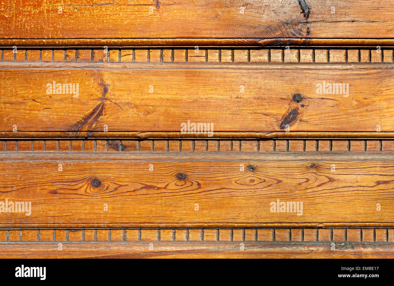Old grungy wooden planks, texture or background. Stock Photo