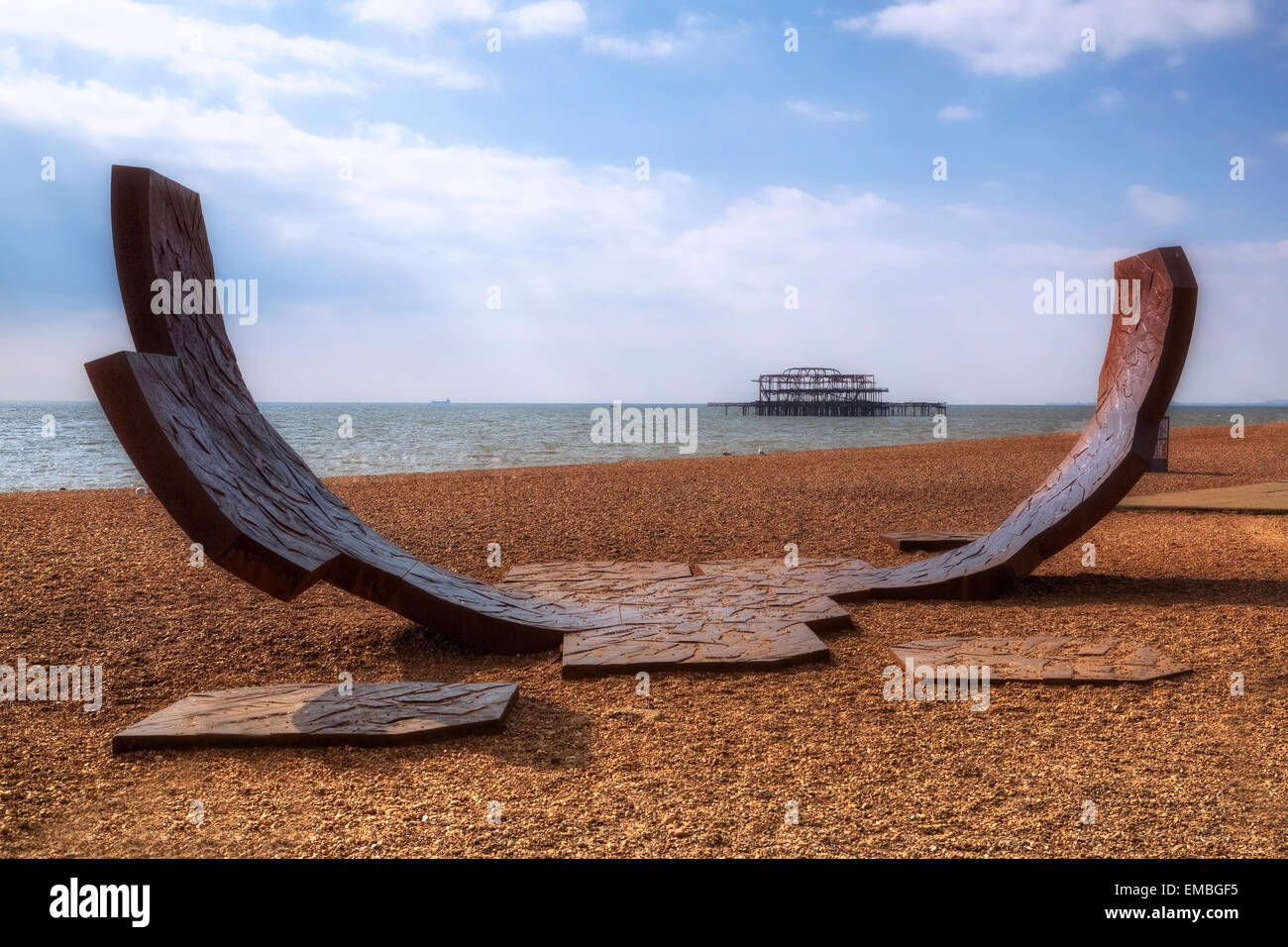 West Pier, Brighton, Sussex, England, United Kingdom Stock Photo