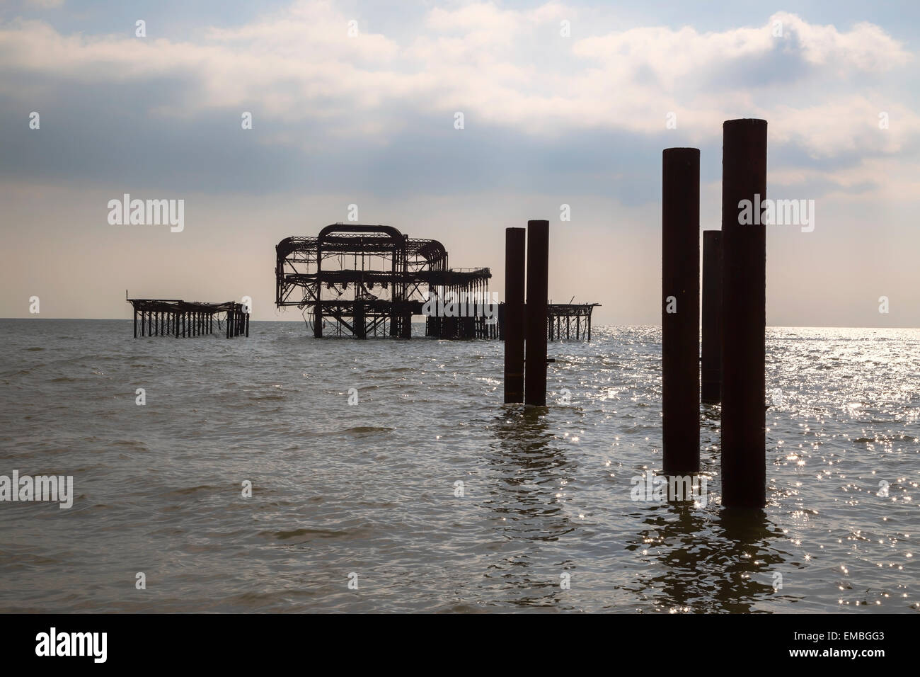 West Pier, Brighton, Sussex, England, United Kingdom Stock Photo