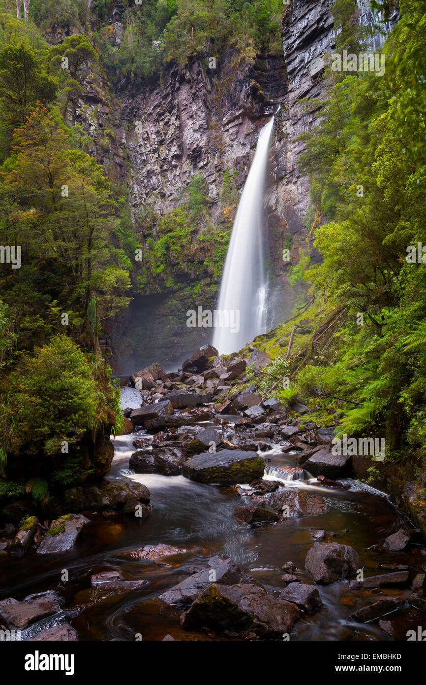 Reynolds Falls Tasmania Australia Stock Photo Alamy