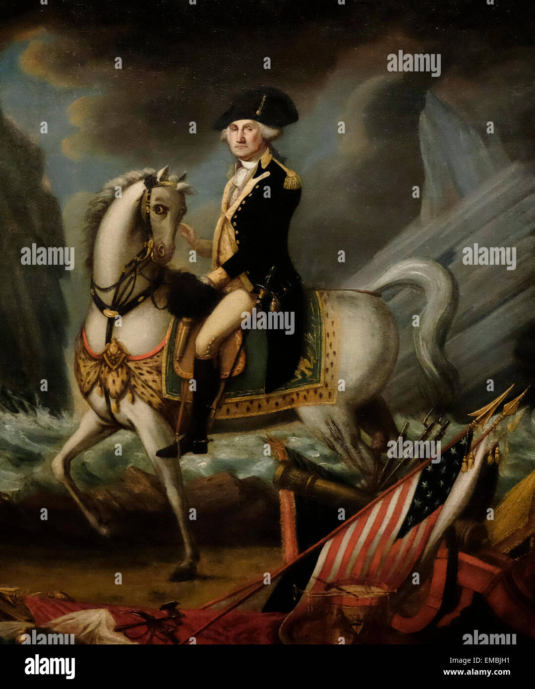 General George Washington Stock Photo