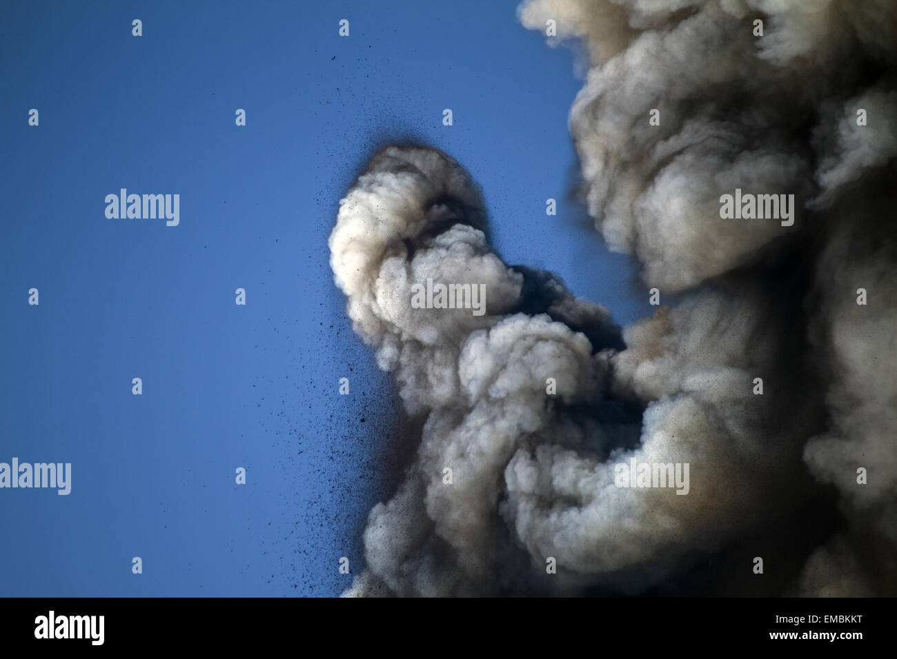 Volcanic ash emission Stock Photo - Alamy