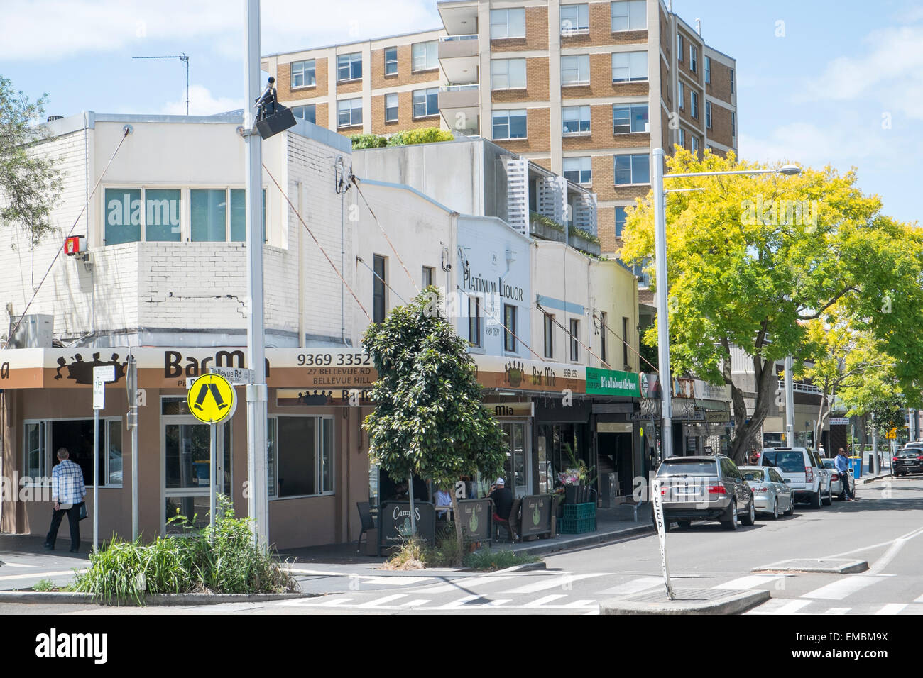 Bellevue Hill, a wealthy suburb in Sydney eastern suburbs,new south
