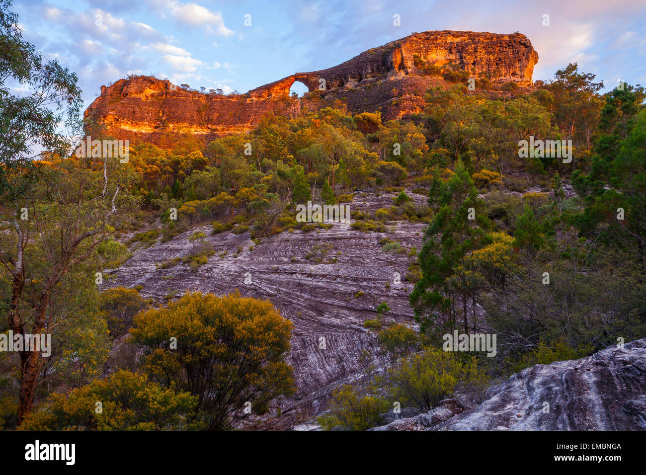 Spyglass Peak - Carnarvon National Park - Queensland - Australia Stock Photo