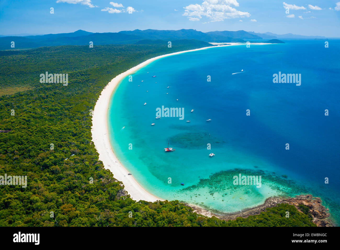 Whitehaven Beach Whitsunday Islands National Park Queensland