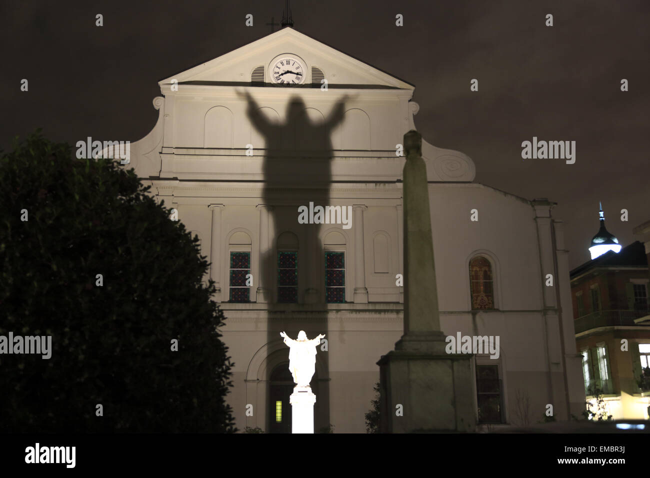 Touchdown jesus hires stock photography and images Alamy