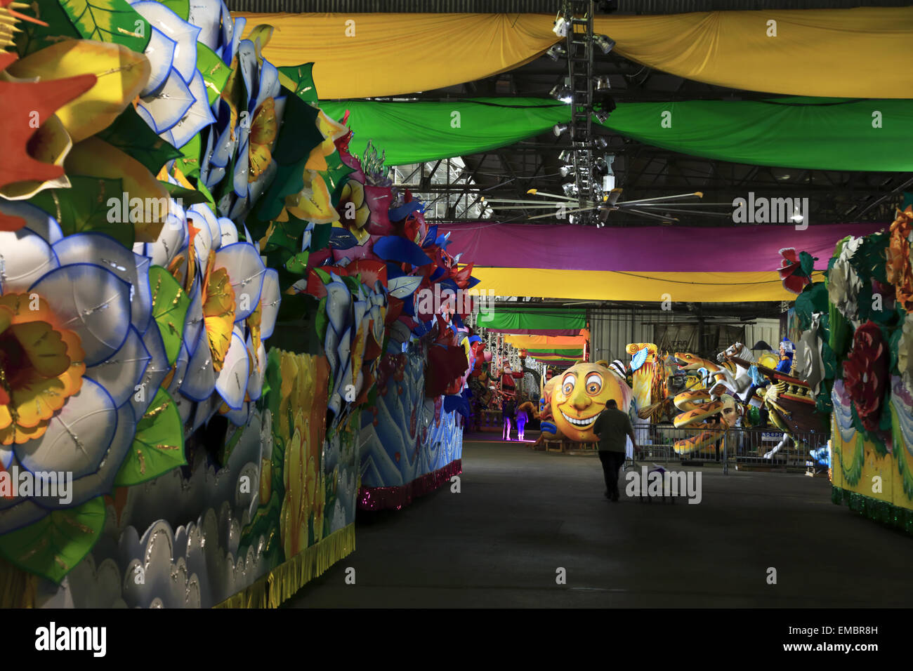 mardi gras float den