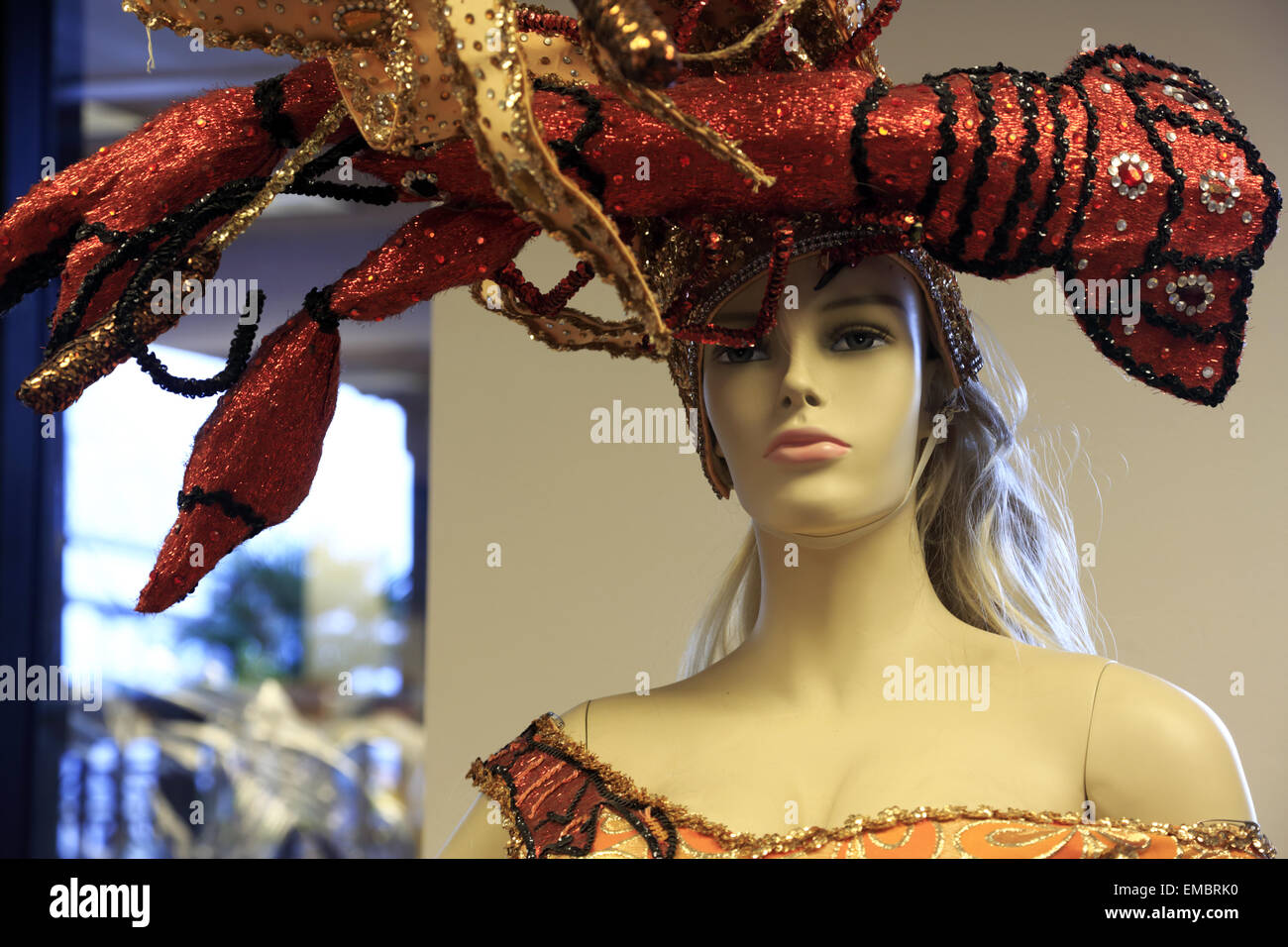 mardi gras float figure