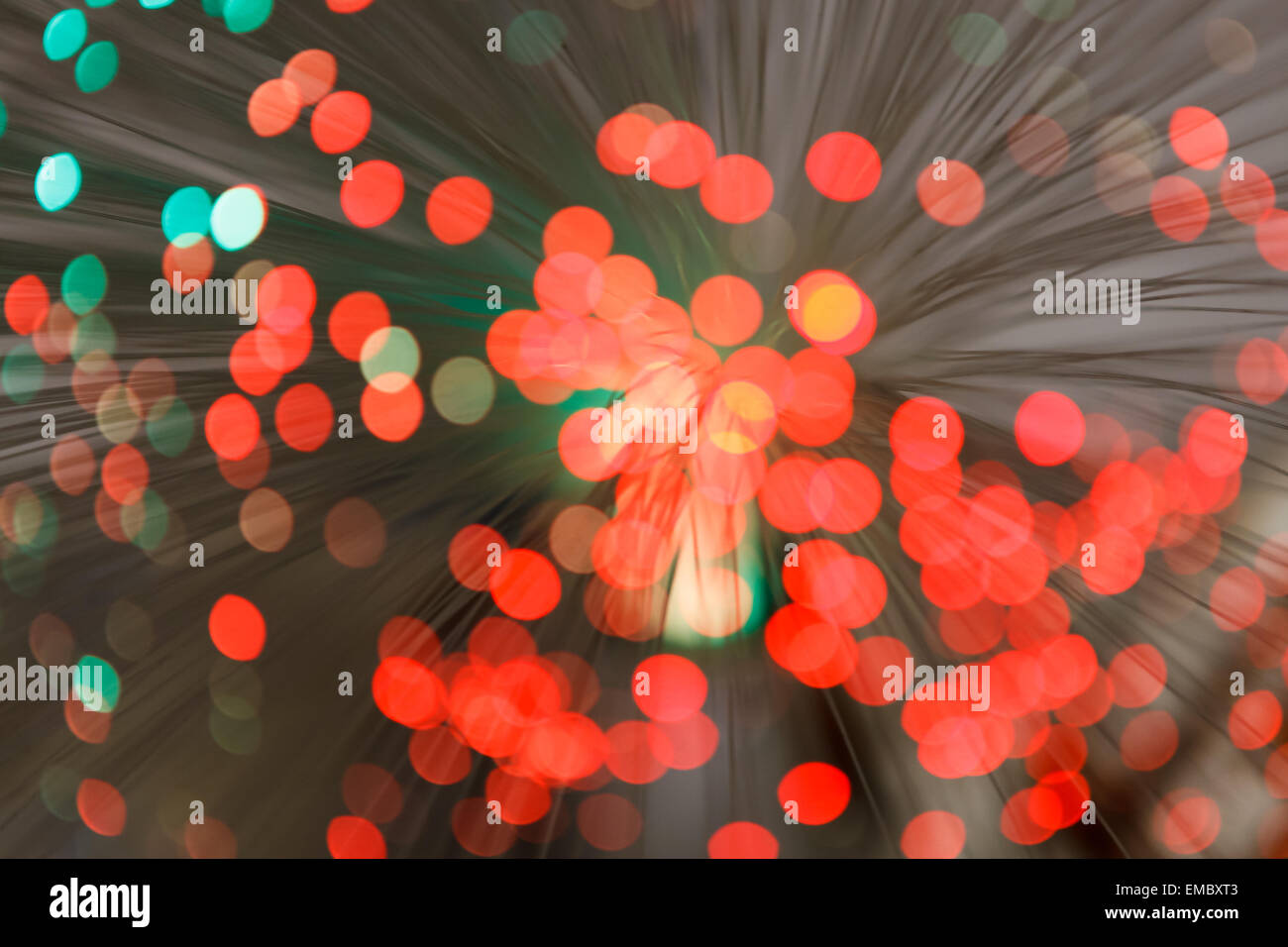 Illuminated background, abstract red lights Stock Photo