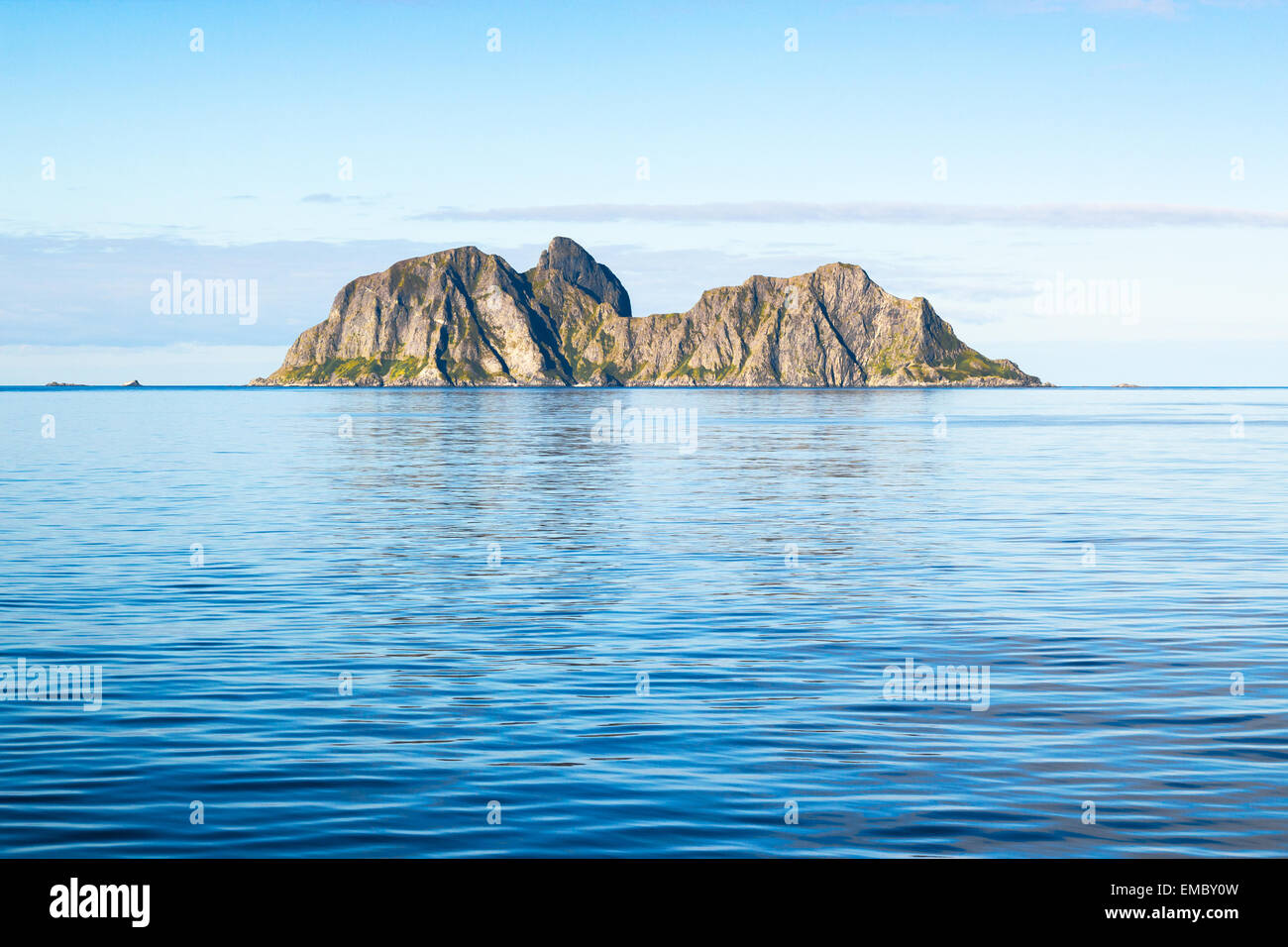 Uninhabited island Stock Photo Alamy