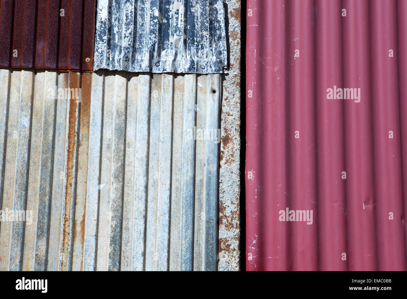 Corrugated steel sheets hires stock photography and images Alamy