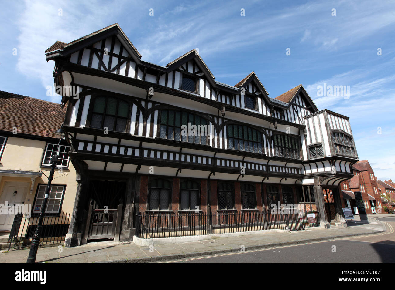 Southampton Tudor House Museum in Bugle Street Southampton Stock Photo