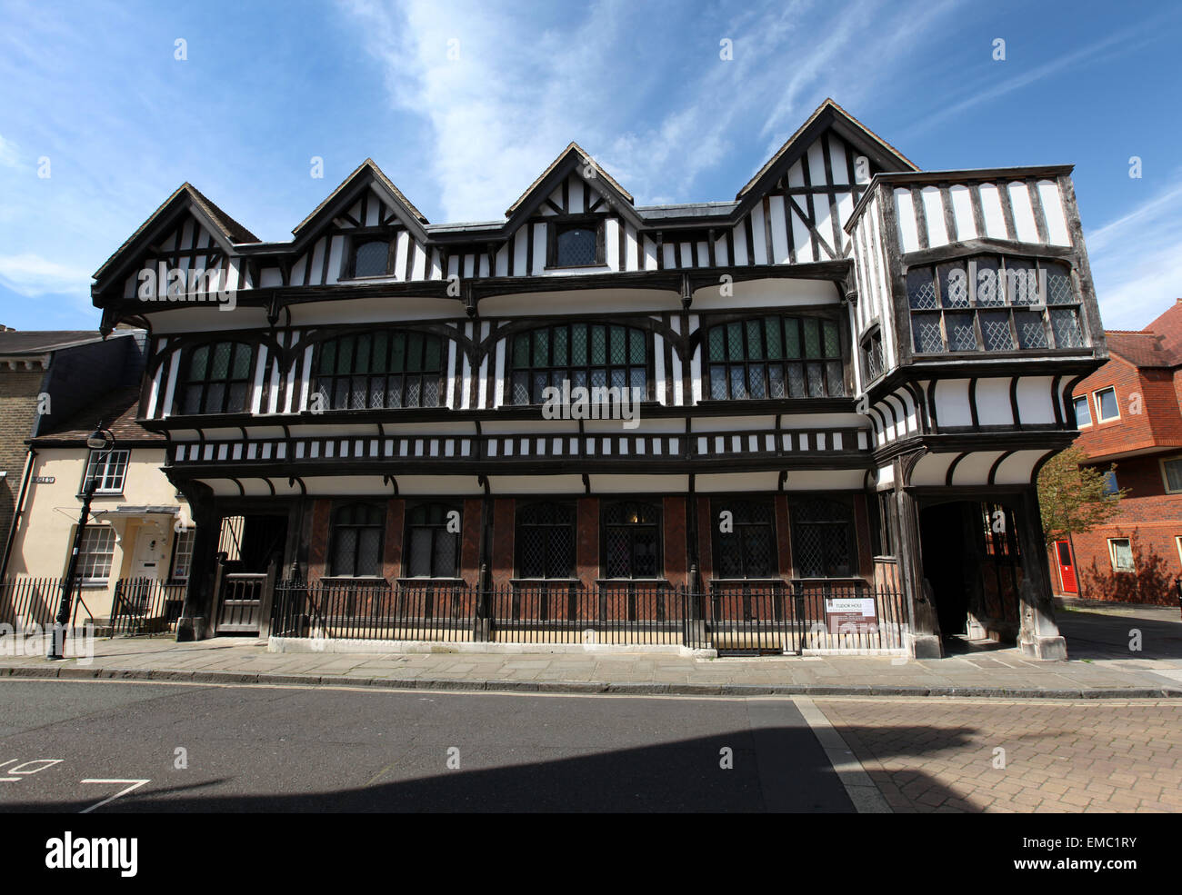 Southampton Tudor House Museum in Bugle Street Southampton Stock Photo