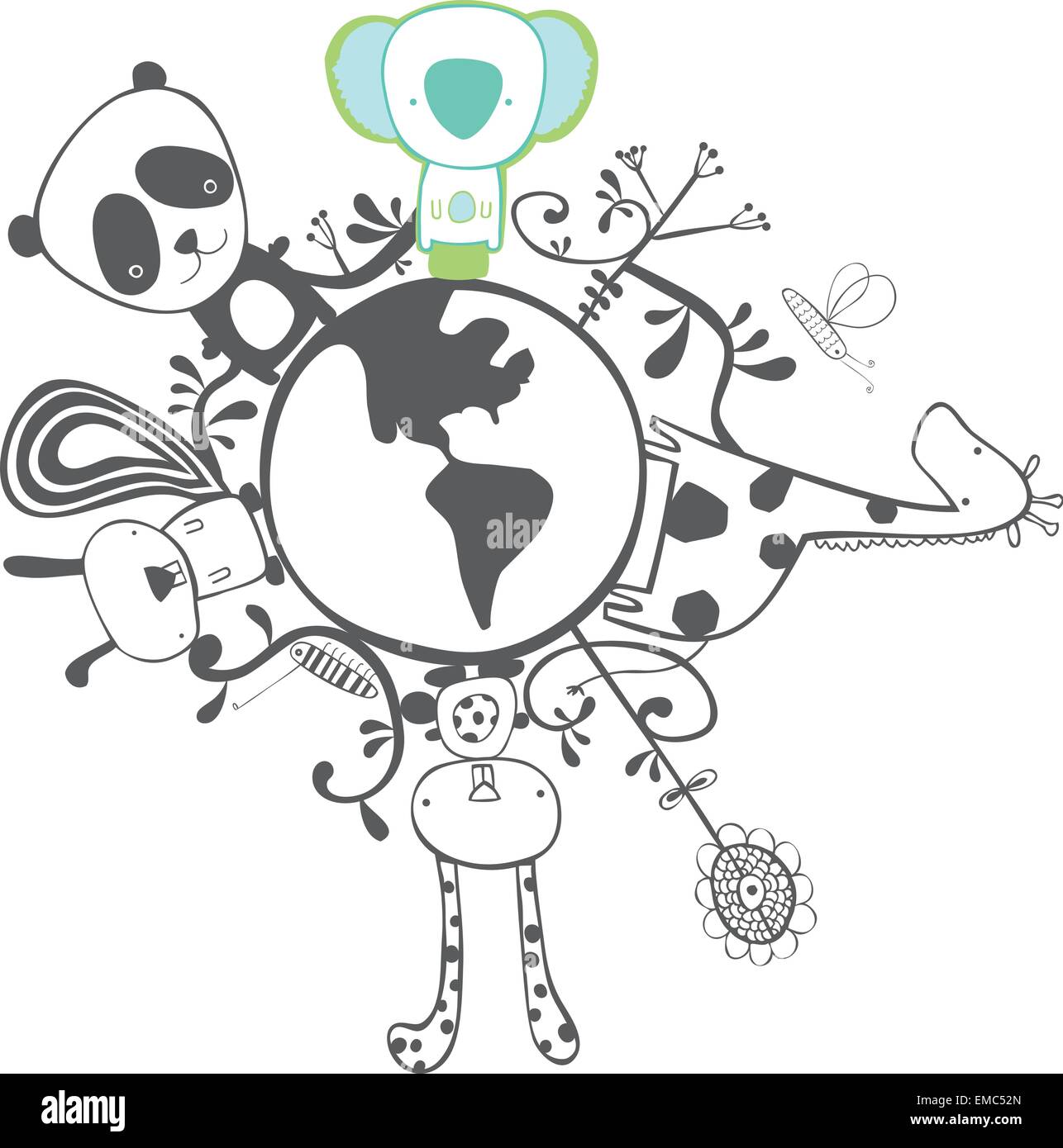 Home habitat Stock Vector Images Alamy