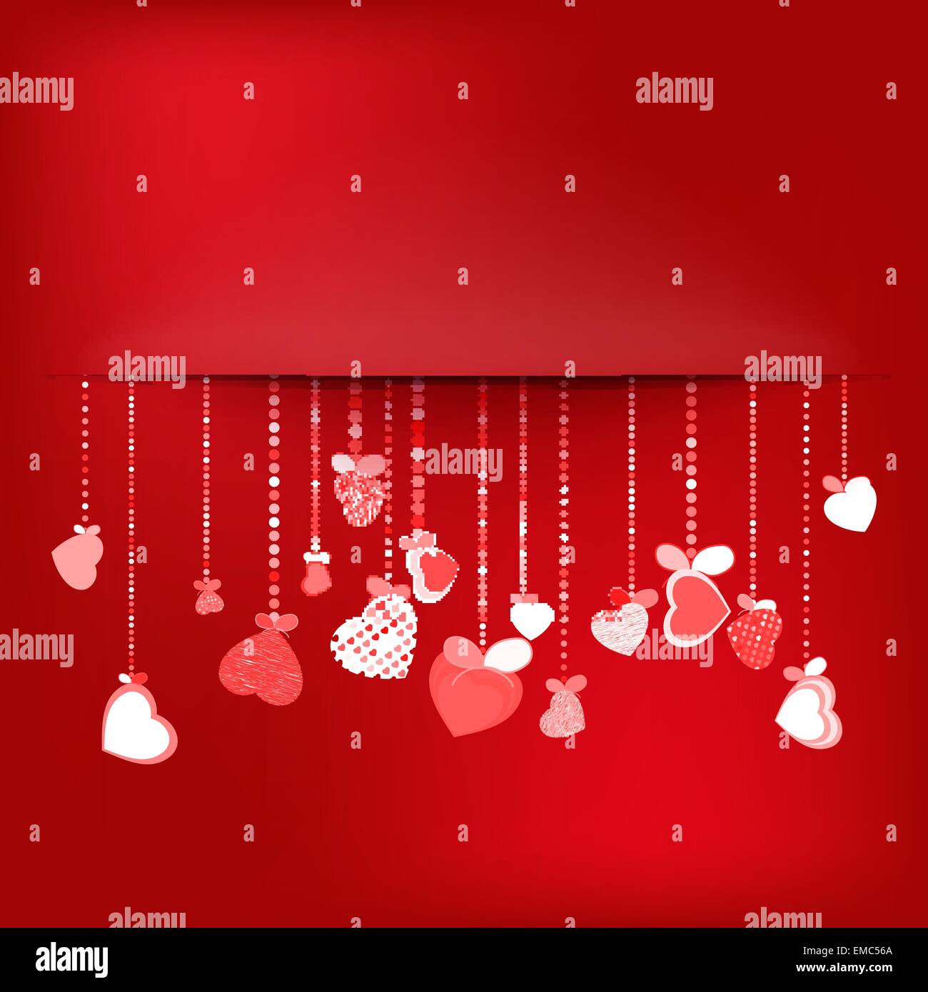 Valentines Day Background. EPS 10 Stock Vector