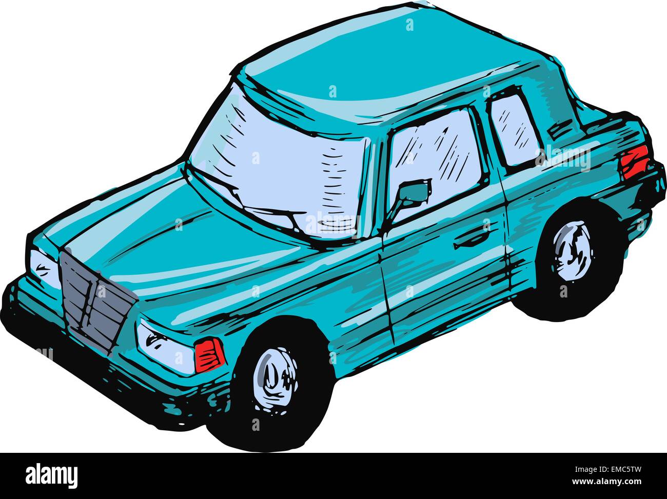 Hand toy car on Stock Vector Images - Alamy