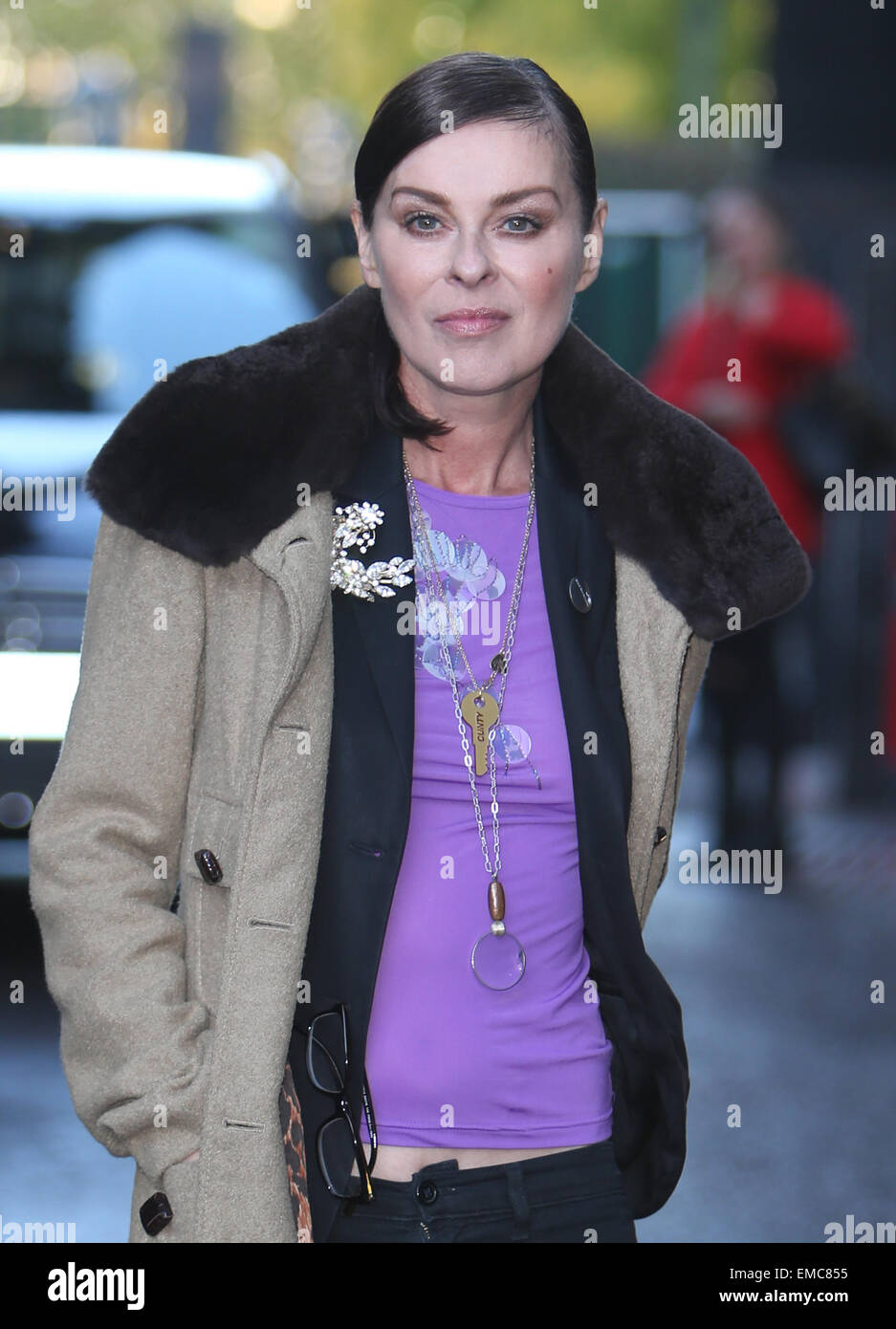 Celebrities at the ITV studios Featuring Lisa Stansfield Where London