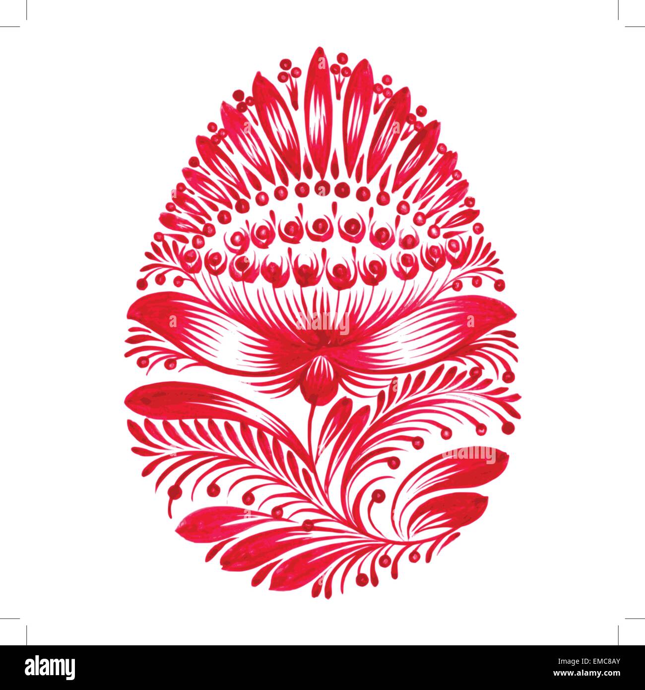 floral decorative ornament Stock Vector Image & Art - Alamy
