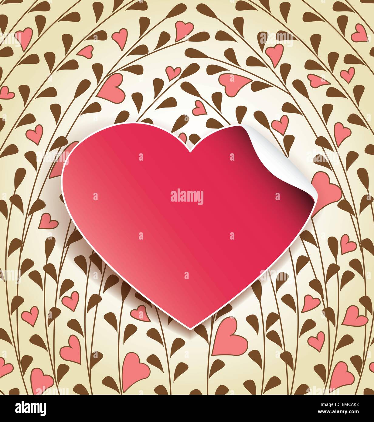 Sticker silhouette drawing heart hi-res stock photography and images ...