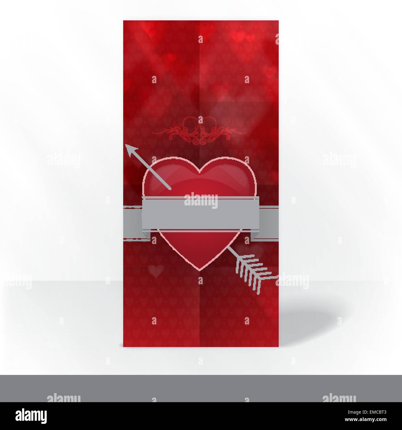 Happy valentines day flyer Stock Vector Images - Alamy