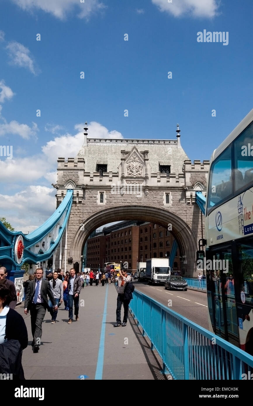 The iconic Tower Bridge in London, England Stock Photo - Alamy