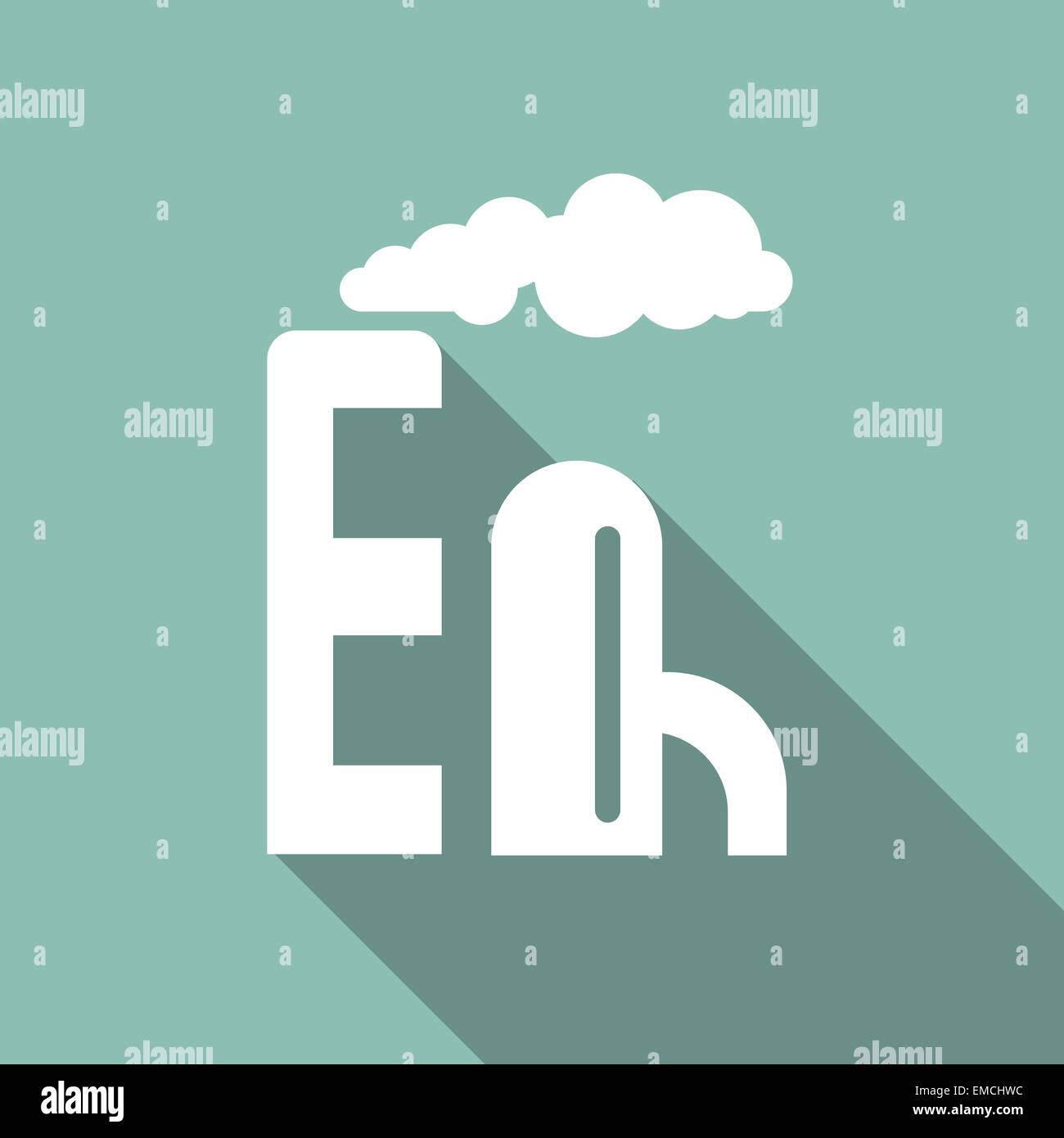 Eco Flat Icon Stock Vector Image & Art - Alamy