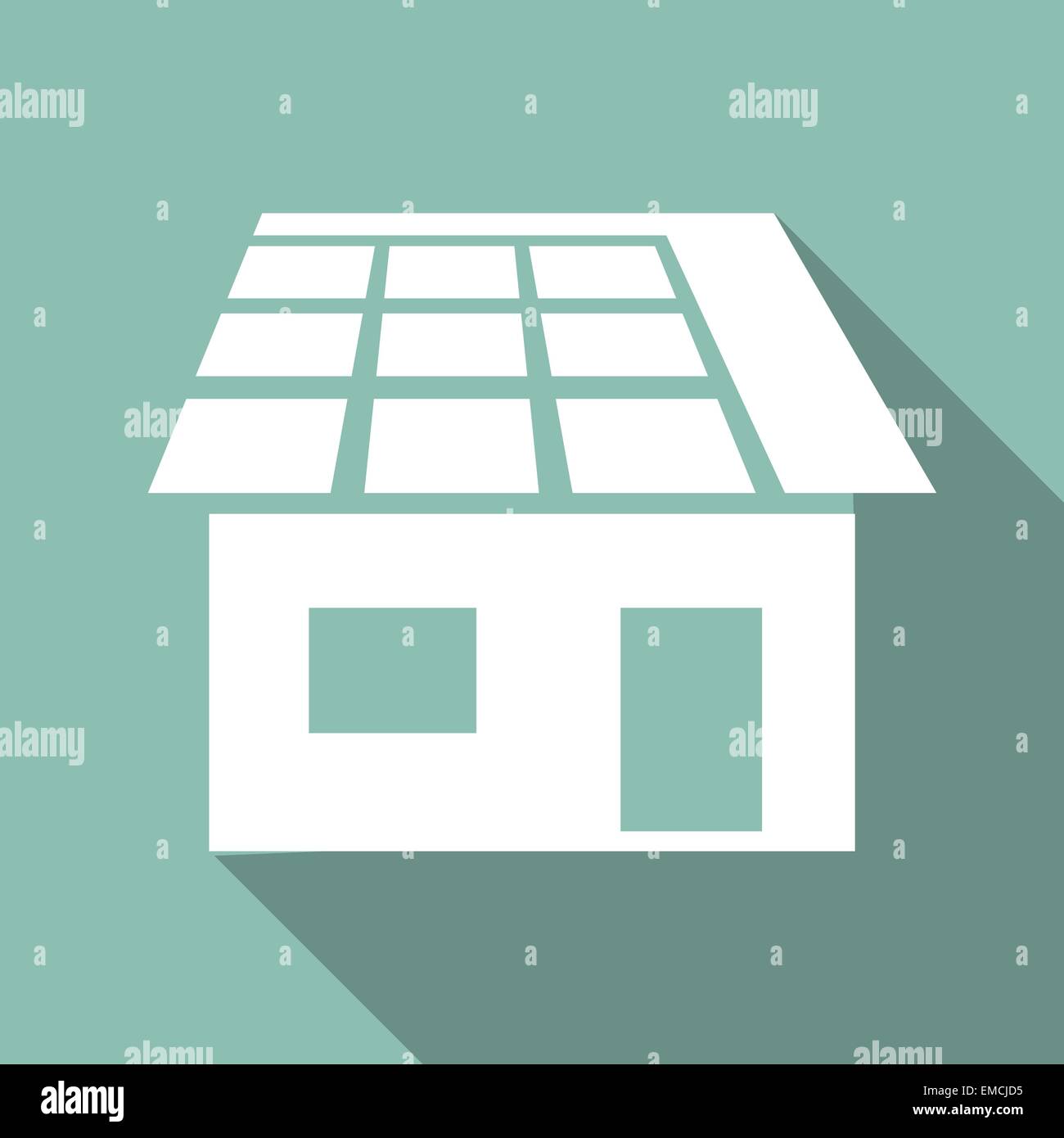 Eco Flat Icon Stock Vector Image & Art - Alamy